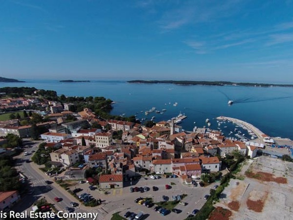 Fažana from the air