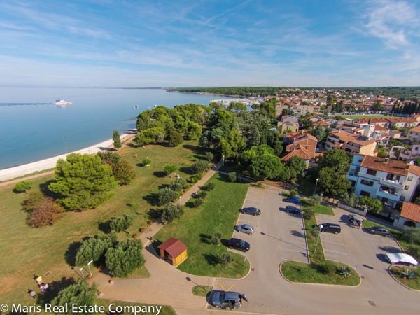 Fažana from the air